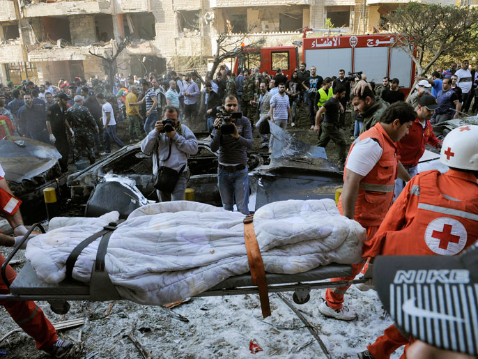 ‪التفجير المزدوج أودى بحياة 23 شخصا وأصاب 146 آخرين‬  (الأوروبية)