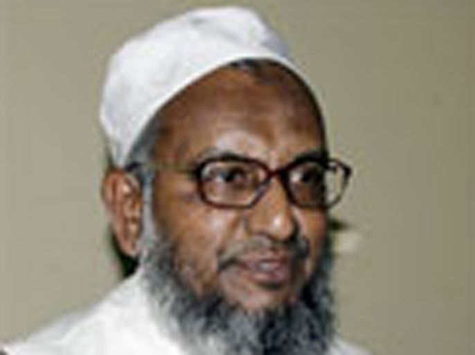 f/abdul quader molla, assistant secretary-general of the jamaat-e-islami party, speaks to reuters in dhaka january 21, 2007. (الجزيرة)