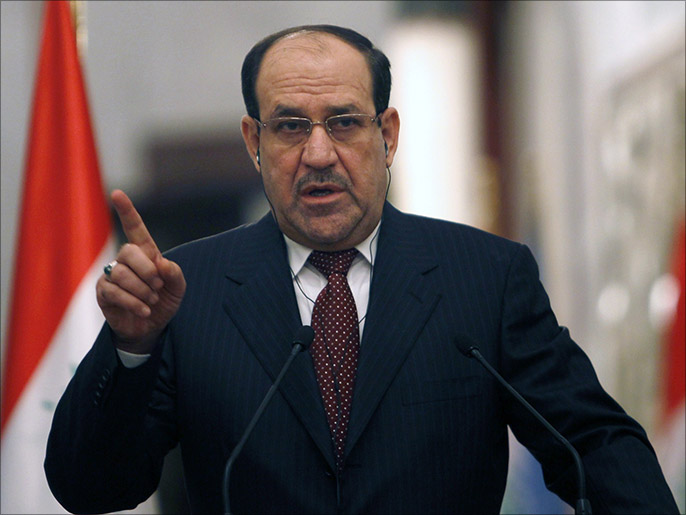 المالكي أعلن أن الحكومة منحته صلاحيات غير محدودة لمواجهة المسلحين (الفرنسية)