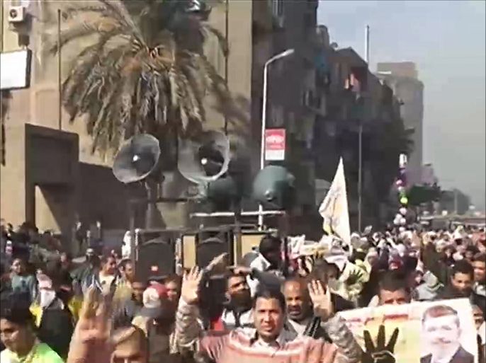 مظاهرات بالقاهرة وعدة محافظات لرافضي الانقلاب