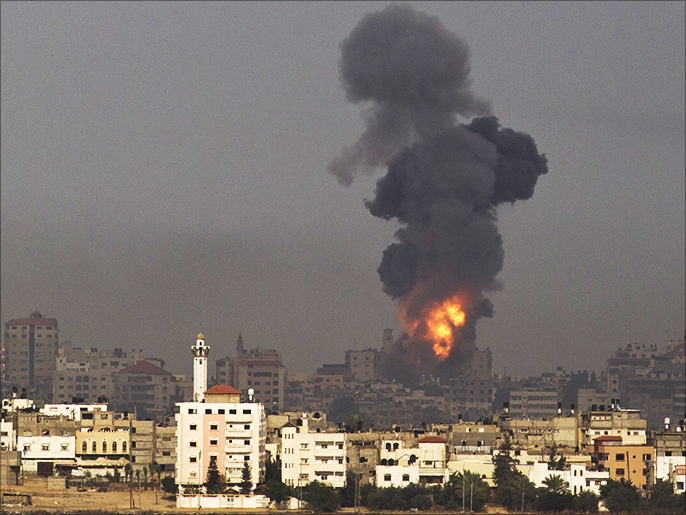 العدوان على غزة في 2012 أعقبه تحرك دبلوماسي مصري سريع (الأوروبية-أرشيف)