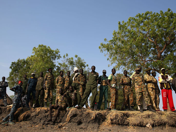 المتمردون الموالون يخوضون قتالا ضد جيش جوبا منذ ديسمبر/كنون الأول الماضي (رويترز-أرشيف)