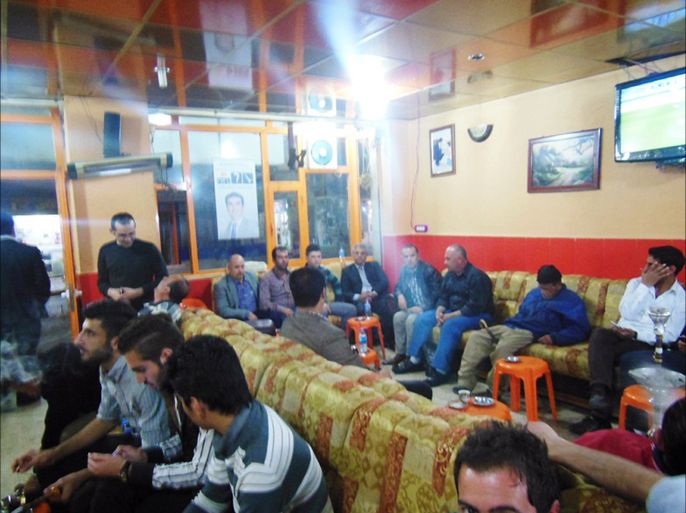 مقهى ريحانة الذي يجتمع فيه الصم والبكم في دهوك
