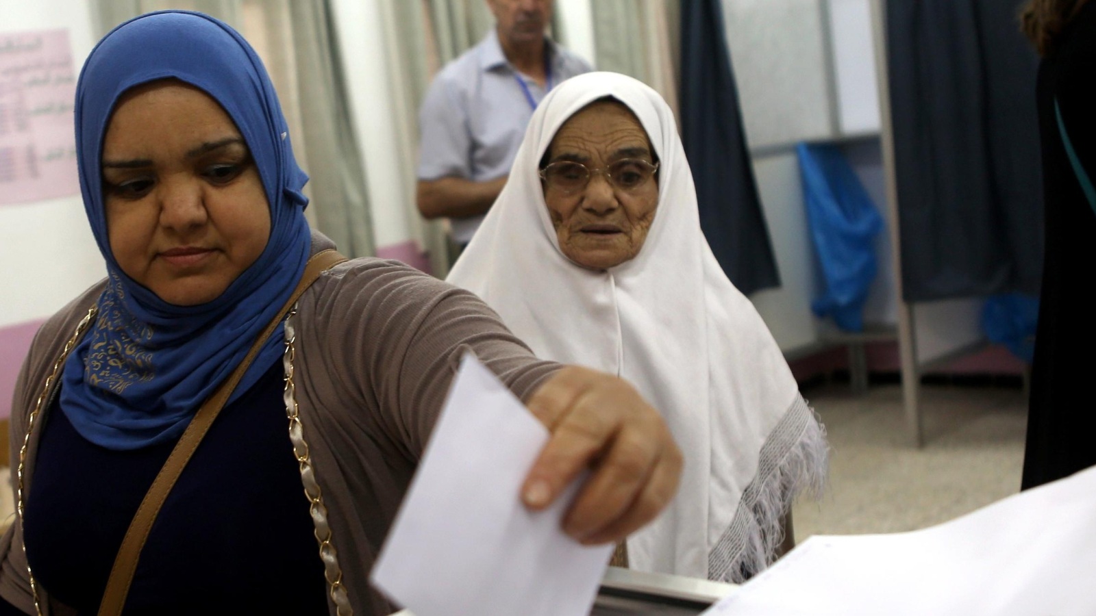 من اقتراع انتخابات 2017 في الجزائر (غيتي)