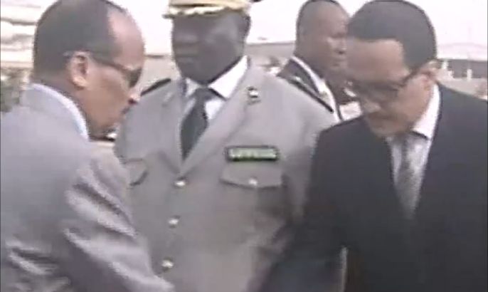 وصول رئيس موريتانيا إلى مالي