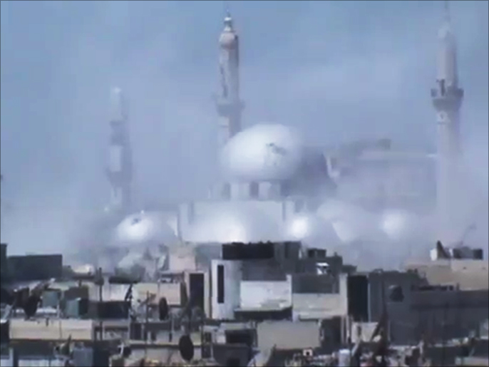أحياء حمص المحاصرة تتعرض منذ أسبوعين لحملة عسكرية