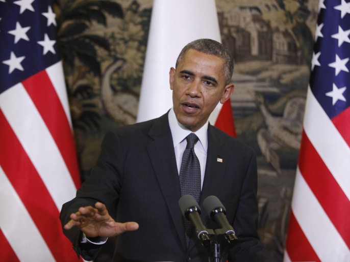 أوباما رفض تسليح المعارضة السورية بحسب هيلاري كلينتون (أسوشيتد برس)
