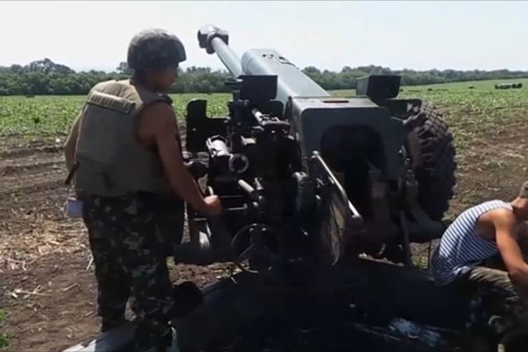 القوات الأوكرانية تسيطر على سلافيانسك أهم معاقل الانفصاليين