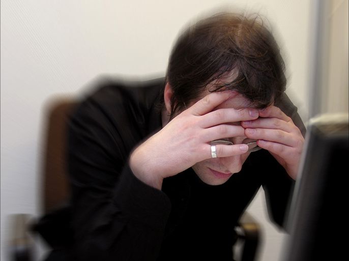 التوتر العصبي قد يؤدي إلى الإصابة باعتلال الشبكية النضحي المركزي، لاسيما لدى الرجال الطموحين دون الخمسين. (النشر مجاني لعملاء وكالة الأنباء الألمانية “dpa”.