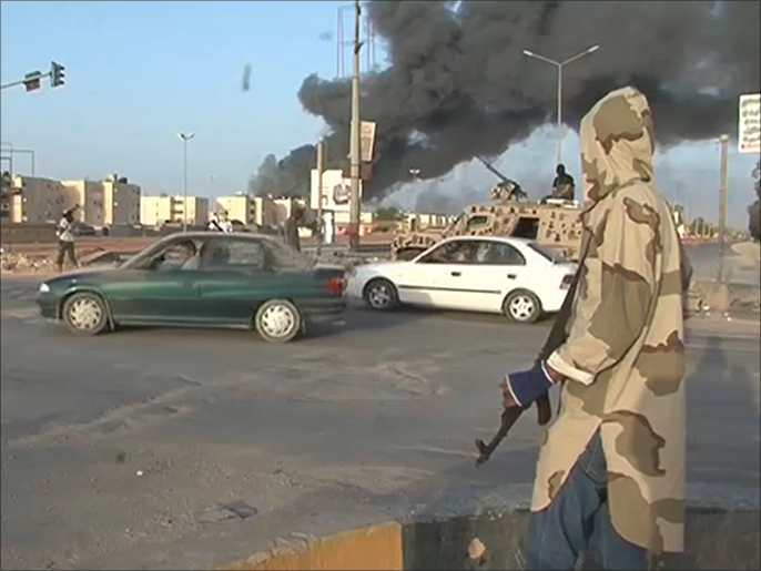 قوات شورى ثوار بنغازي تتعهد بالتصدي للانتفاضة المسلحة في المدينة (الجزيرة)