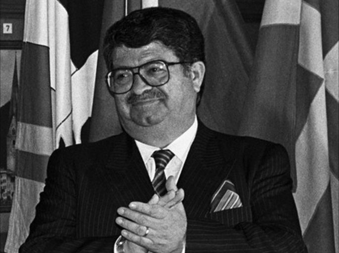 A file photograph dated 30 January 1988 showing Turkish Prime Minister Turgut Ozal at the World Economic Forum in Davos, Switzerland. Media reports on 25 November 2012 state that four toxic agents have been revealed from the analysis of the samples taken during the exhumation of Turkey’s 8th president Turgut Ozal. According to forensic medical examination, DDT (poison), Cadmium (heavy metal), Americium and Polonium (radioactive substance) were revealed in the ex-president’s body. EPA/STRINGER BLACK AND WHITE ONLY Special Instructions