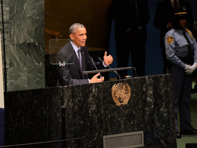 ‪أوباما: نحن بحاجة إلى بذل جهد أكبر لوقف إيبولا‬ (غيتي/ الفرنسية)