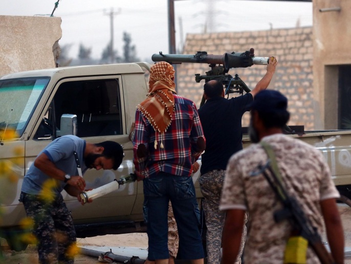 الثني اتهم قوات فجر ليبيابأنها تمثل تيارات إسلامية متشددة (الأوروبية)