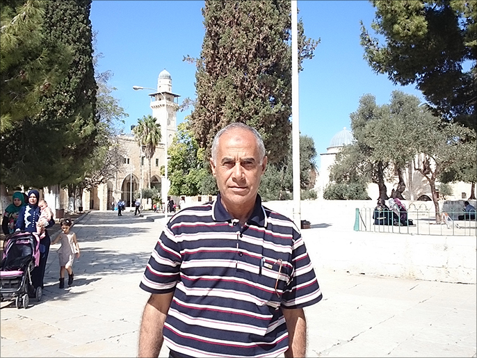 ‪‬ نعمات موسى: لم يحالف الحظ سوى 1500 من أهالي غزة لزيارة القدس(الجزيرة)