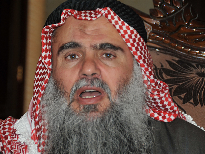المحكمة الأردنية برأت أبا قتادة من تهم الدعم المعنوي لجماعات إرهابية(الجزيرة)