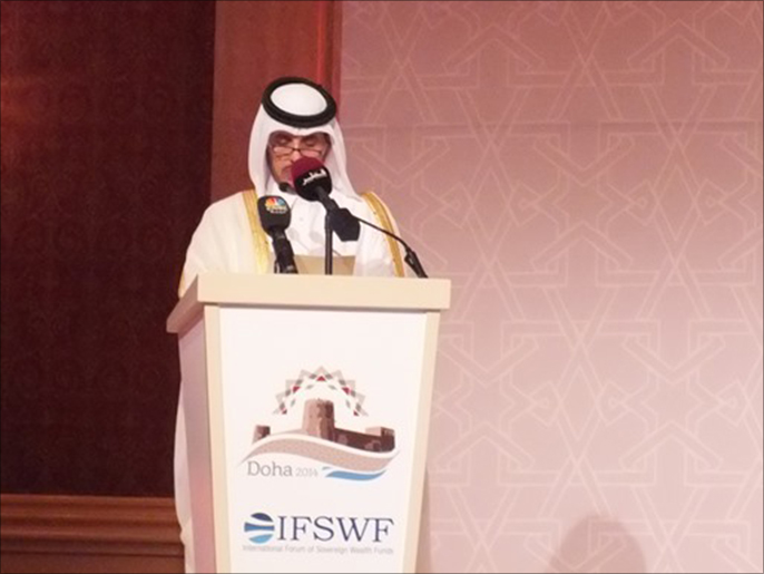 ‪الشيخ عبد الله بن ناصر: قطر حريصة على عمل صندوقها السيادي باستقلال وشفافية‬ (الجزيرة)