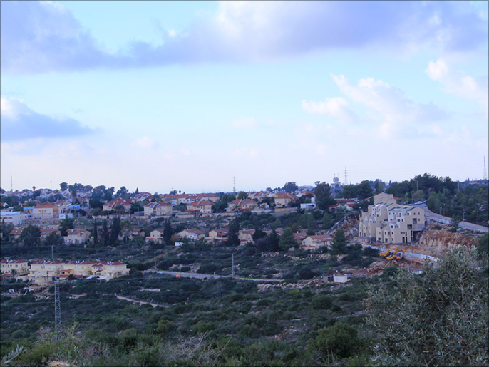 مستوطنات إسرائيلية قريبة من قصرعرّاب الاستيطان موشي زوهر (الجزيرة نت)