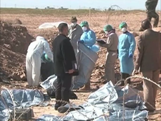 العثور على ثلاث مقابر جماعية بسنجار