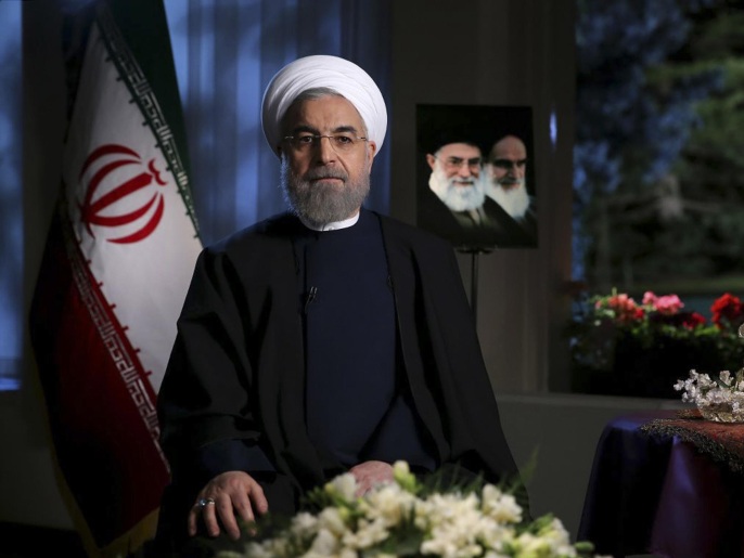 روحاني تناول في اتصالاته سير المفاوضات النووية (أسوشيتد برس)
