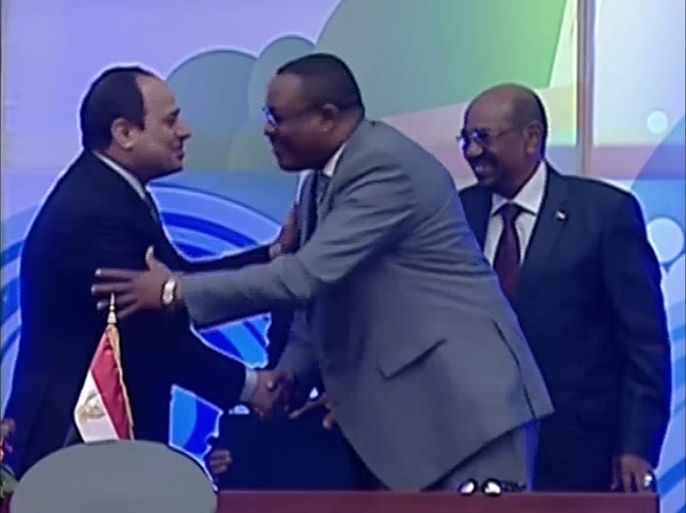 اتفاق إعلان مبادئ بشأن سد النهضة الإثيوبي