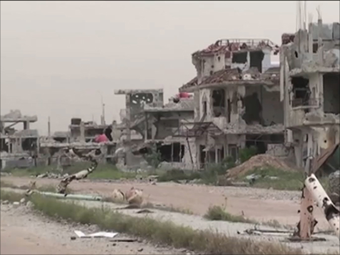 ‪القصف يحول قرى ومدن محافظة درعا‬ (الجزيرة)
