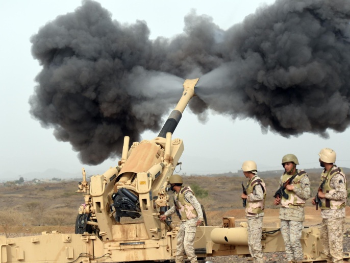 القوات البرية تستهدف تجمعات الحوثيين عند الحدود (غيتي)