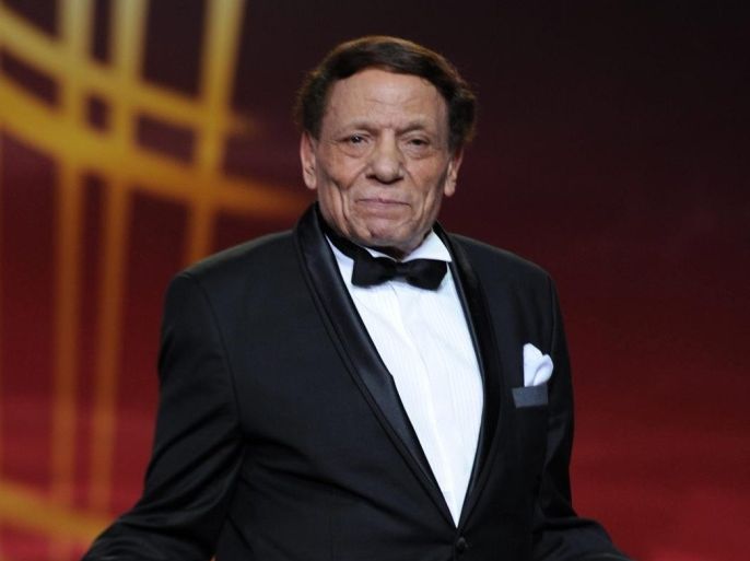 Egyptian actor Adel Imam attends a tribute in his honor during the opening ceremony of the 14th annual Marrakech International Film Festival, in Marrakech, Morocco, 05 December 2014. The festival runs from 05 to 13 December.