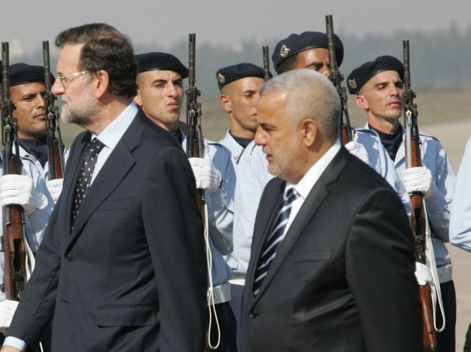 زيارة سابقة لرئيس الحكومة الاسبانية ماريانو راخوي للمغرب
