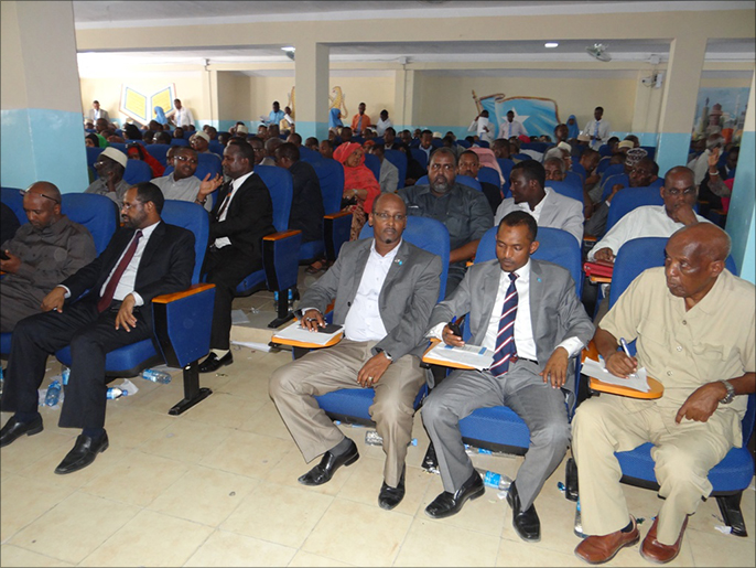 ‪إحدى جلسات البرلمان الصومالي‬ (الجزيرة)