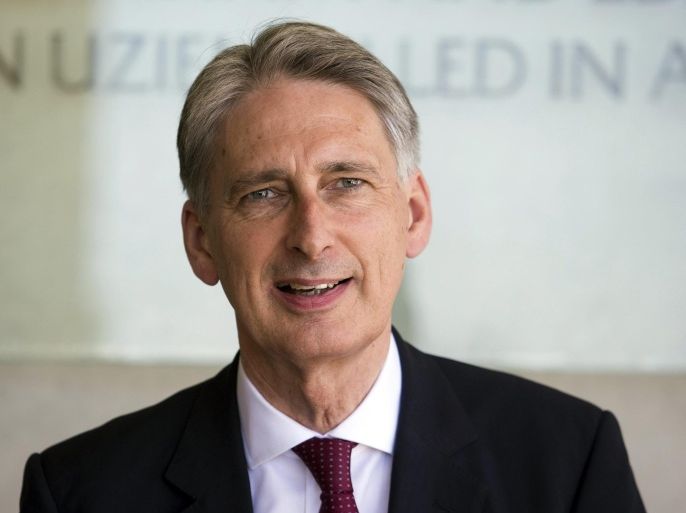 British Foreign Secretary Philip Hammond speaks after the signing of the Guest Book in the Yad Vashem Holocaust Memorial in Jerusalem, Israel, 16 July 2015. Hammond is in Israel for a visit to broker the agreement in the Iran Nuclear Talks to Israel's government. The agreement, strongly rejected by Israel's Prime Minister Netanyahu, restricts Iran's nuclear activities for years to come in an effort to prevent a new nuclear power from emerging in the volatile Middle East.