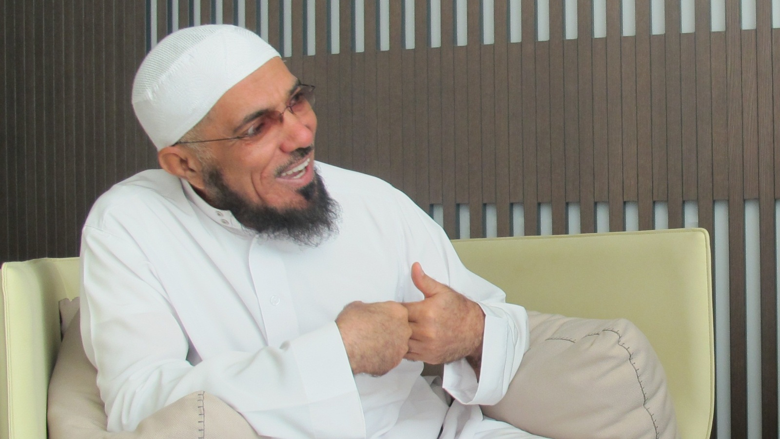 ‪الشيخ سلمان العودة أدخل المستشفى خلال اعتقاله وانقطعت أخباره‬ (الجزيرة)