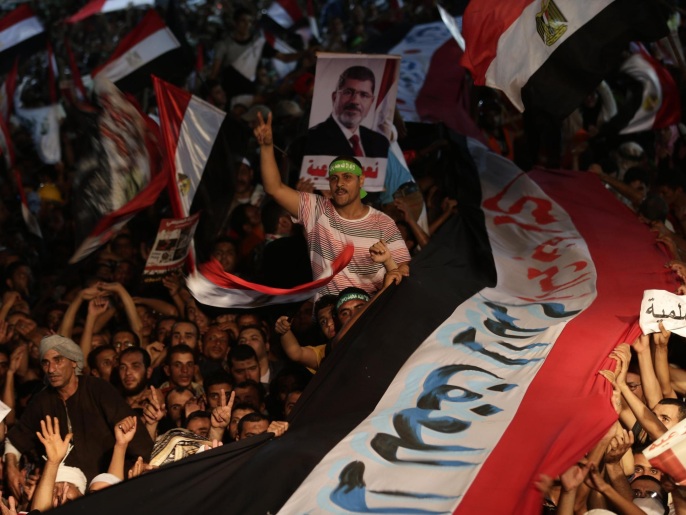 ‪مظاهرات لأنصار مرسي تعود إلى الثاني من أغسطس/آب 2013‬  (رويترز)