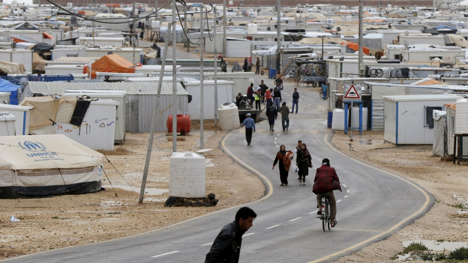 ‪مفوضية اللاجئين سجلت 630 ألف لاجئ في الأردن‬ (رويترز)