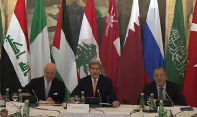 بدء الاجتماع الدولي بشأن الأزمة السورية في فيينا