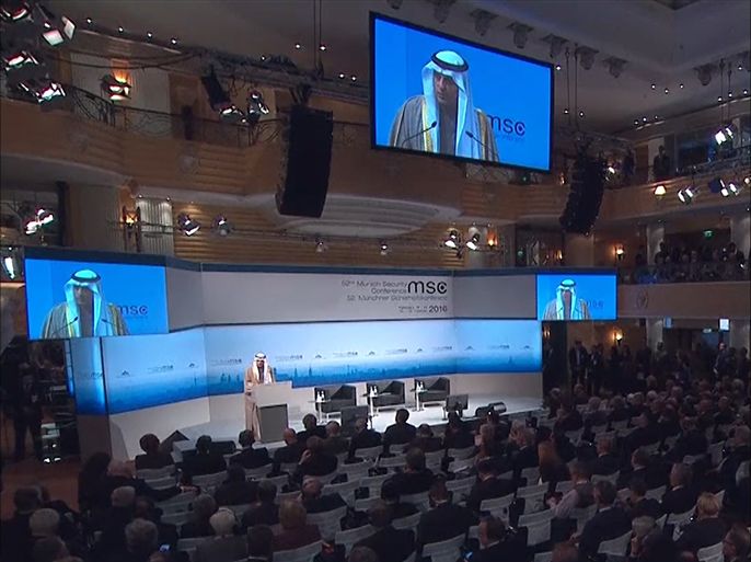 وزير الخارجية السعودي عادل الجبير في مؤتمر ميونيخ للأمن