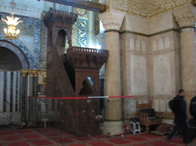 منبر نور الدين محمود زنكي- المسجد الأقصى