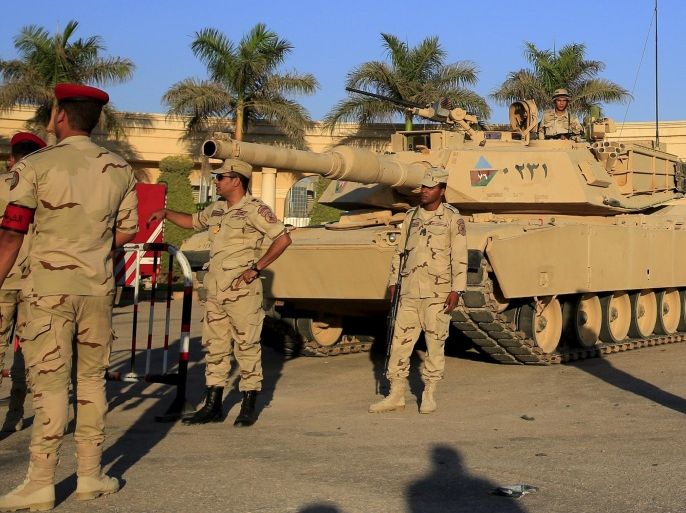 جنود من الجيش المصري