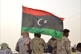 من احتفالات ذكرى الثورة بمدينة أوباري جنوب غربي ليبيا