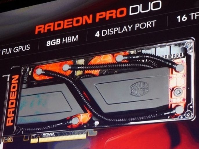AMD Radeon pro Duo (أي إم دي)