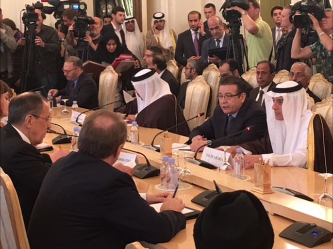 الاجتماع الرباع للجنة الحوار الوزارية الاستراتيجية بين روسيا ودول الخليج العربية