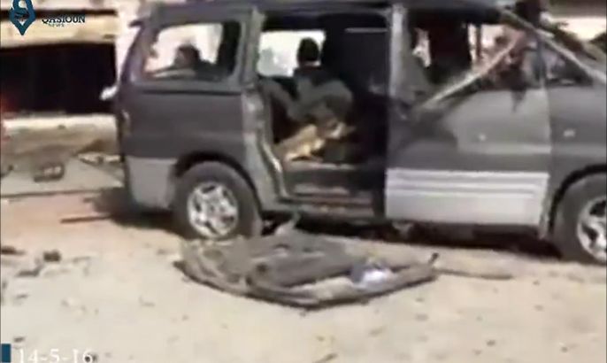فيديو من مكان الانفجار بمدينة القامشلي