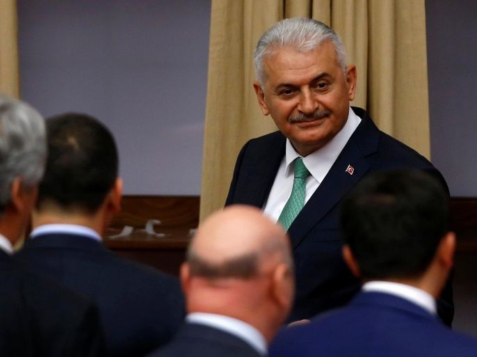 Binali Yildirim, the likely new leader of Turkey's ruling AK Party, attends a debate at the Turkish parliament in Ankara, Turkey, May 20, 2016. REUTERS/Umit Bektas TPX IMAGES OF THE DAY