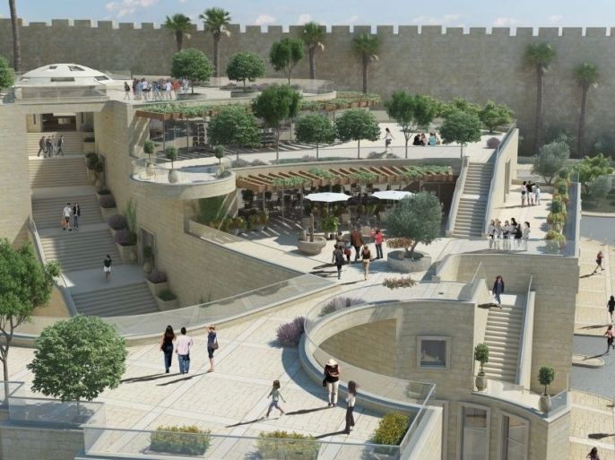 نموذج لمشروع كيدم أورشليم أكبر مشاريع تهويد القدس