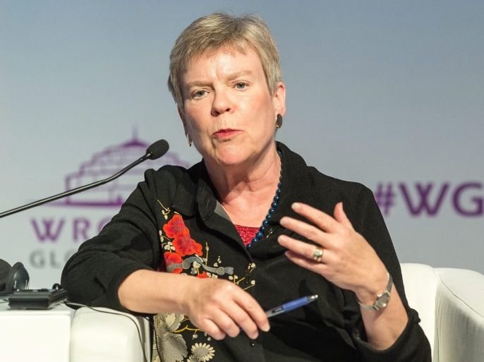 US Under Secretary of State for Arms Control and International Security, Rose Gottemoeller, attends a plenary panel 'NATO's Future and the Warsaw Summit' of the Wroclaw Global Forum 2016 in Wroclaw, Poland, 03 June 2016. The Wroclaw Global Forum is an annual transatlantic conference on economic cooperation and political relations between the European Union and the United States. This year the main themes are the July NATO Summit in Warsaw, Polish-US ties, the Transat