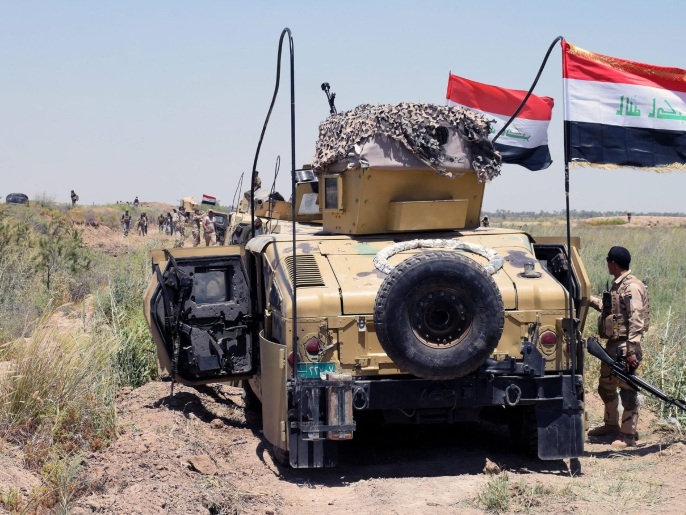 قوات عراقية خلال معارك استعادة السيطرة على الفلوجة (الأوروبية)