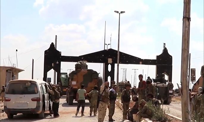 الجيش الحر يطلق عملية بدعم تركي غرب جرابلس