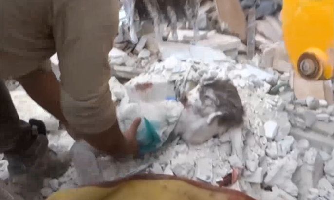 قصف روسي بالقنابل الفسفورية على أحياء حلب