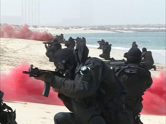 قوات البحرية السعودية تختتم اليوم تدريبات "درع الخليج1" التي انطلقت يوم الثلاثاء الماضي