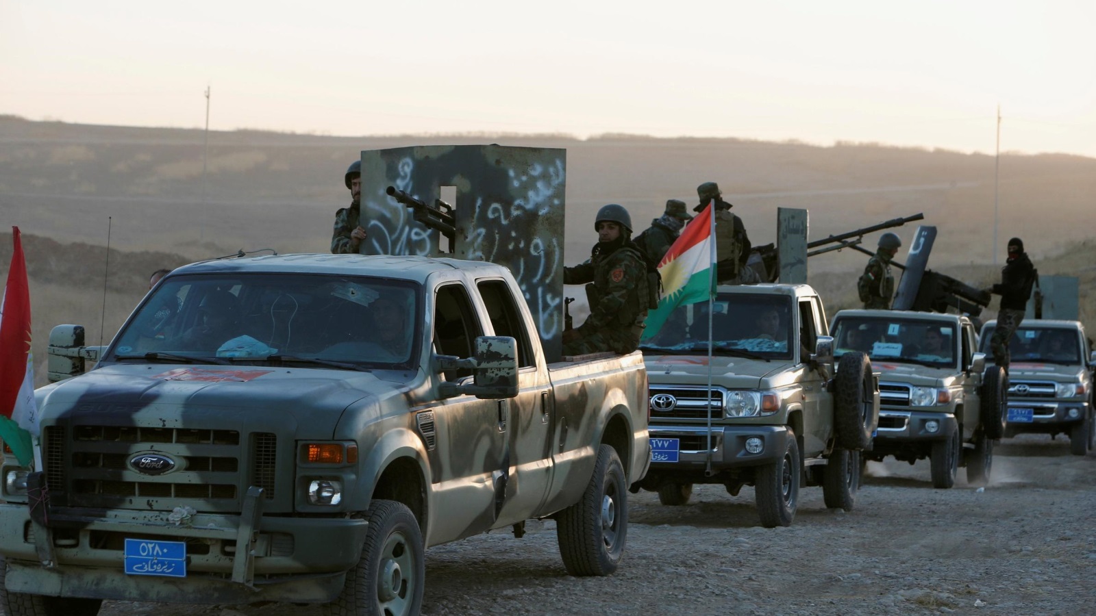 قوات البشمركة سيطرت على سبع قرى شرق الموصل (رويترز)