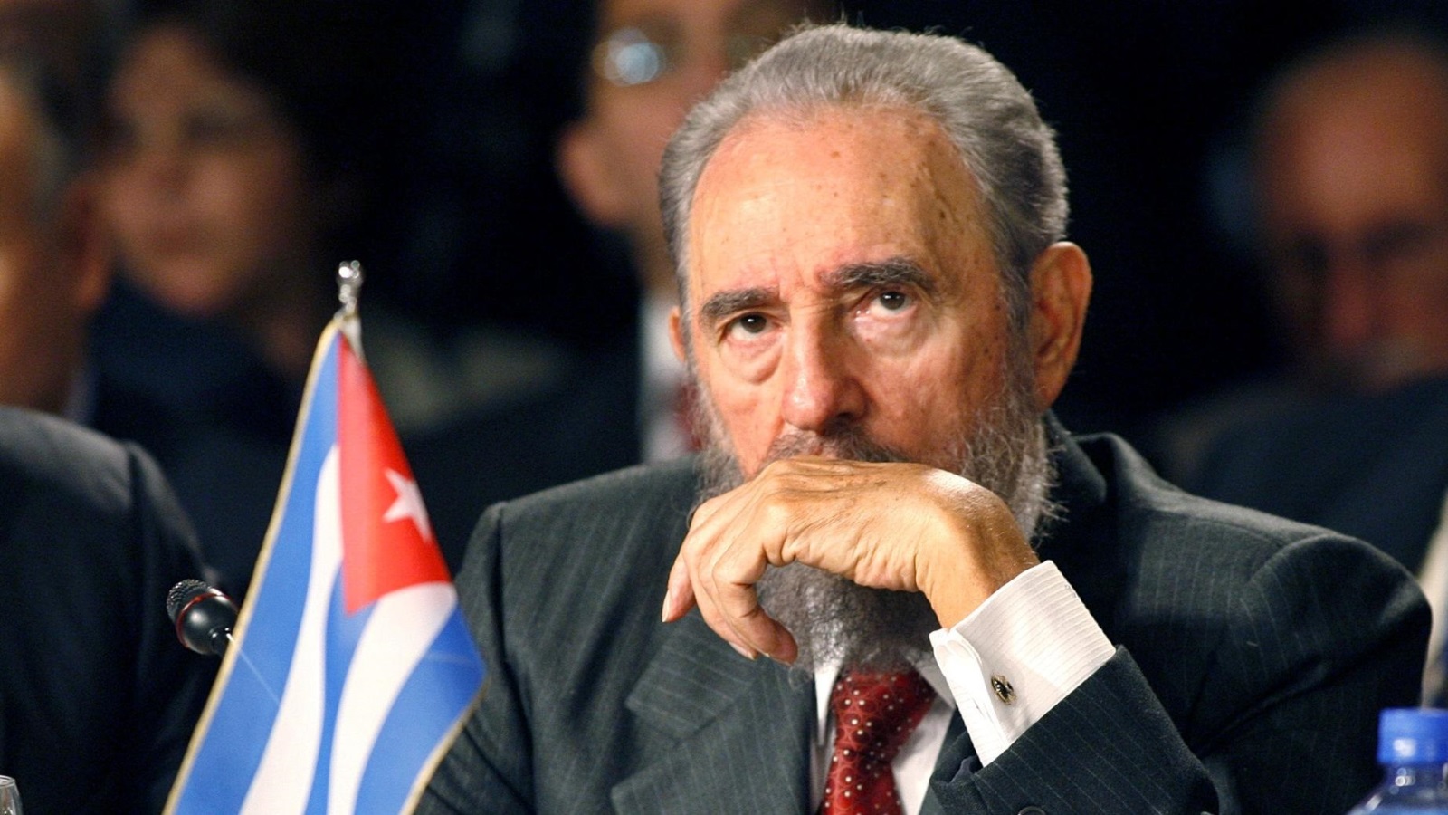 Cuba's President Fidel Castro attends a Mercosur trade bloc summit in Cordoba, Argentina in this July 21, 2006 file photo.   REUTERS/David Mercado/File Photo
